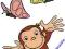 naklejki scienne curious george duzych