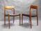 Niels O. Moller - 77 * TEAK * DANISH DESIGN 2 szt.