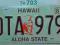 Hawaii : tablica rejestracyjna z USA