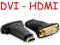 Adapter przejsciowka lacznik DVI - HDMI zenski F-F