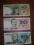 Banknoty PRL 10, 20, 50 zł