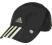 Czapka Tenisowa Adidas Run 3S CC Cap - black