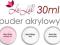 LL AKRYL PUDER AKRYLOWY 30ml 30 ml 3 KOLORY