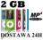 2GB Odtwarzacz MP4 MP3 radio dyktafon ładowarka