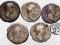 Antoninus Pius 138-161 lot 5 szt Ar-denary st.4/3-