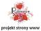 projekt strony www - oryginalny - na zamówienie
