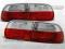 LAMPY TYLNE HONDA CIVIC 91-95 3D CLEAR RED WHITE