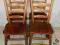 *** DĘBOWE KRZESŁA HOLENDERSKIE  W-WA ***