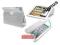 PURO Booklet Cover-Etui iPad 2/nowy iPad (srebrny)