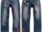 ~KK~7-12 super jeansy gumka DICKIES -25,6zł.brutto