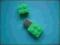 pendrive USB podobny do LEGO zielony 4gb