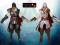 ASSASSINS CREED 2 EZIO ACTION FIGURE SET OF 2