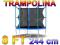 Bezpieczna trampolina/ batuta 8 FT 244cm do 150 kg