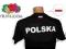 HQ Koszulka Kibica czarna POLSKA na Euro flaga XL
