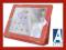 4World Etui ochronne Ipad2 czerwone