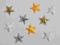 Aplikacje - gwiazdki, gwiazdka - 6szt. duże