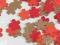 SCRAPKI MEGA KOMPLET KWIATY 1,6 CM OKAZJA 90 SZT