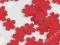 SCRAPKI KWIATY KWIATKI 1,6 CM OKAZJA 100 SZT