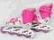 NOWE REWELACYJNE ROLKI RÓŻOWE ROZ. 28 + POKROWIEC
