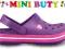 CROCS CROCBAND 32-33 KLAPKI FIOLET J1 MINIBUTY