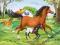 PUZZLE  2 x 20 ELEMENTÓW    KONIE