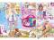 PUZZLE  3 x 49 ELEMENTÓW   BARBIE