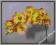 SF606 STORCZYK kwiaty z latexu Peach EXSCLUSIVE