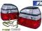 Lampy tył VW Golf 3 Red / White Czerwono Białe FK