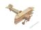 Przestrzenna składanka drewniana Samolot