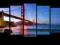 Poliptyk San Francisco Golden Gate 150x80cm LueLue