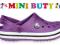 CROCS CROCBAND KIDS 21-22 FIOLETOWE 4/5 MINIBUTY