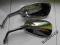 LUSTERKA OWAL CHROM - HONDA,SUZUKI, TRIKE - M10