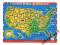 MELISSA DOUG DUŻE PUZZLE Z DŹWIĘKIEM MAPA USA