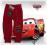 CIEPŁE SPODNIE POLAR DRES DISNEY CARS 122