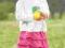 GYMBOREE SWETEREK bright tulip *NOWY Z METKA* 3T