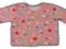 Piżama różowa w kropeczki, 6-9 miesięcy, 74 cm