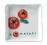 PPD Kwadratowy talerzyk Tomatoes