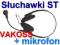 Słuchawki z mikrofonem VAKOSS SK-303HV laptop PC