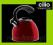 Cilio Czajnik Count 2,5 l czerw. NEW DESIGN