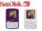 SanDisk MP3 Sansa CLIP ZIP 4 GB FIOLETOWY/BIAŁY