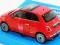 FIAT 500 2007 CZERWONY MODEL 1:24 WELLY KOLEKCJA