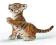 SCHLEICH TYGRYSIĄTKO BAWIĄCE SIĘ 2008