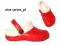 nice-price_pl *B10* KLAPKI OCIEPLANE czerwone 35