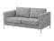KARLSTAD Sofa dwuosobowa-Kolor szary/chrom!! IKEA