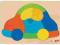 Puzzle - Autko - zabawka drewniana  SKLEP WAWA