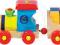 Pociąg z klockami - zabawka drewniana SKLEP WAWA