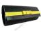 Torebki-24  kopertówka czarna żółtozielona wstążka