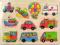 BRIMAREX DREWNIANE PUZZLE POJAZDY Nowa Poznan tera