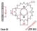 ZĘBATKA JTF513-15 15 ZĘBÓW KAWASAKI SUZUKI GS500