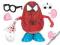 PLAYSKOOL PAN KARTOFLANA GŁOWA SPIDERMAN